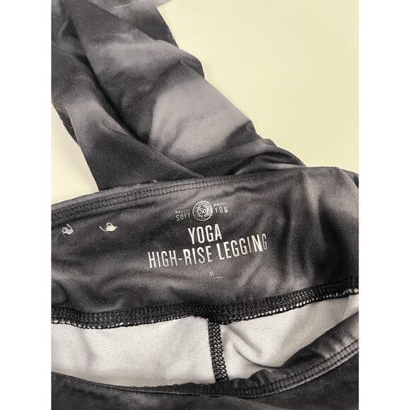 SO Womens Active wear High-rise Yoga pants Gray Tie Dye Size Medium - Picture 2 of 3